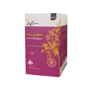 دمنوش رازیانه ستین شیرافزا