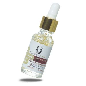 با وجود ترکیباتی مانند طلای ۲۴ عیار ، کلاژن ، هیالورونیک اسید ، به حفظ رطوبت پوست کمک می کند