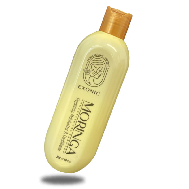 شامپو حاوی روغن مورینگا EXONIC 1 رطوبت رسانی عمقی و پیشگیری از ایجاد موخوره , حاوی روغن مورینگا