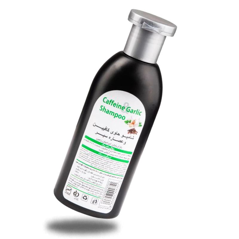 شامپو کافئین سیر 2 این شامپو باعث افزایش گردش خون شده و در نتیجه از ریزش مو جلوگیری می کند.