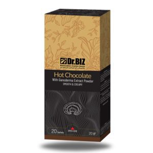 هات چاکلت با قارچ گانودرما