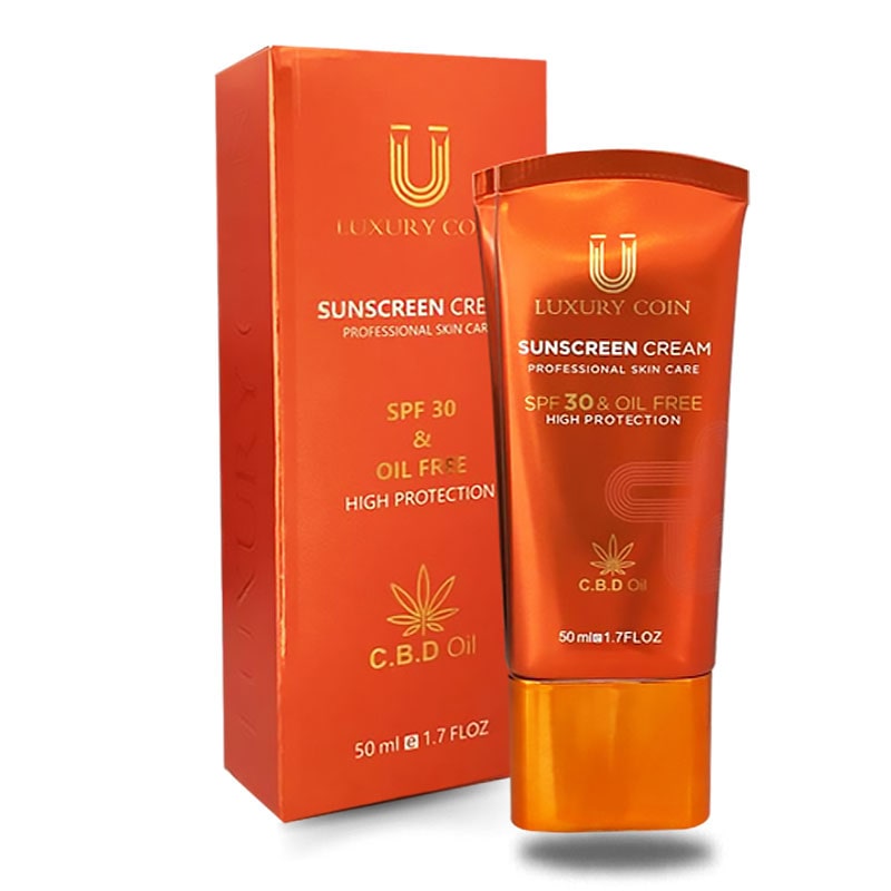 کرم ضد آفتاب spf ۳۰ لاکچری کوین 1 Sunscreen spf 30 luxury coin