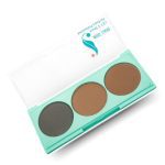 پالت سایه چشم ۳ عددی شماره ۶۰۱ - شال کوین