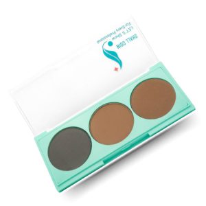 پالت سایه چشم ۳ عددی شماره ۶۰۱ - شال کوین