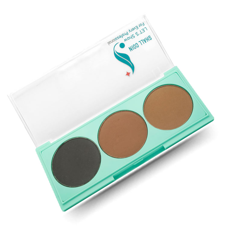 پالت سایه چشم ۳ عددی شماره ۶۰۳ - شال کوین